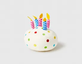 Birthday Cake 6" Plush Dog Toy