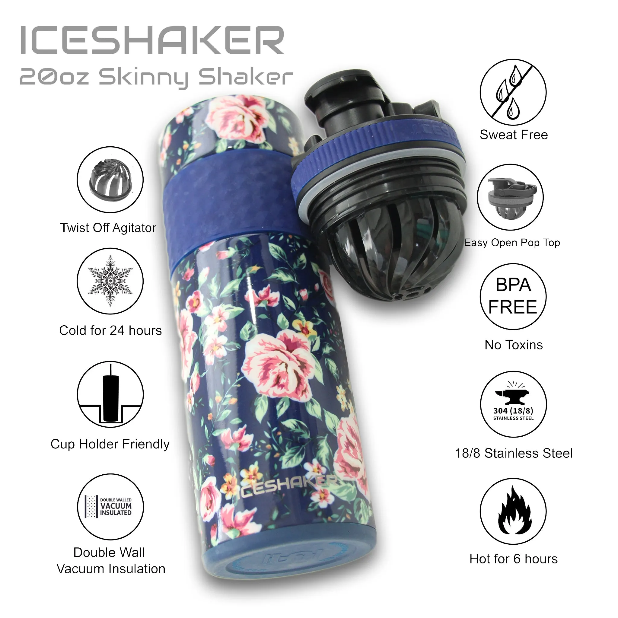 Custom 20oz Skinny Shaker