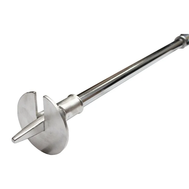 Shooting Stick in Black Leather Adjustable & Lightweight