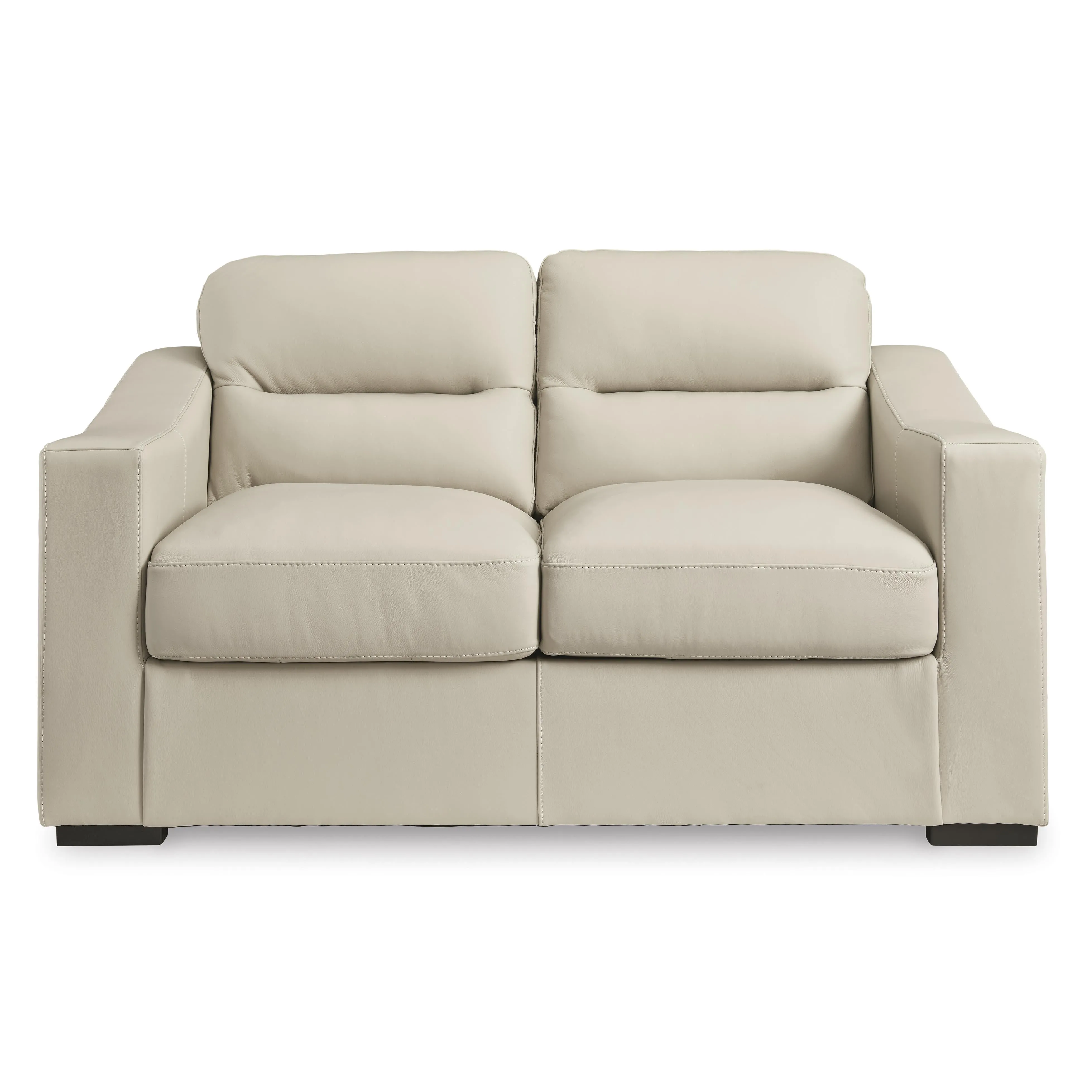Signature Design by Ashley Treasure Trove Stationary Leather Match Loveseat 1930435C