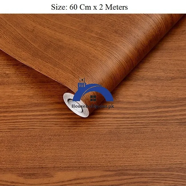 Wooden Design Sticker Teak (60CMx200CM)